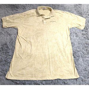 Vintage Fairway Blues Golf Polo Shirt Mens Size XL Tan Las Vegas Golf Greats